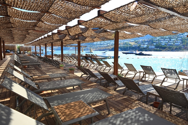 Paradise villas in Bodrum with hotel services.