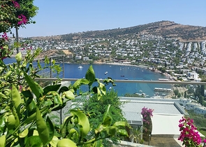 Paradise villas in Bodrum with hotel services.
