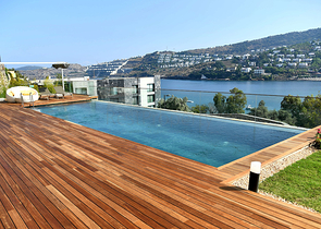 Paradise villas in Bodrum with hotel services.