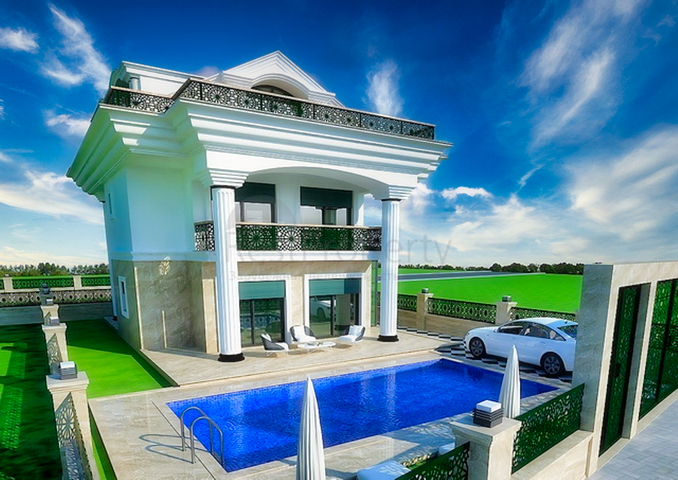 Investment project of a villa 4 + 1 in Fethiye Calis