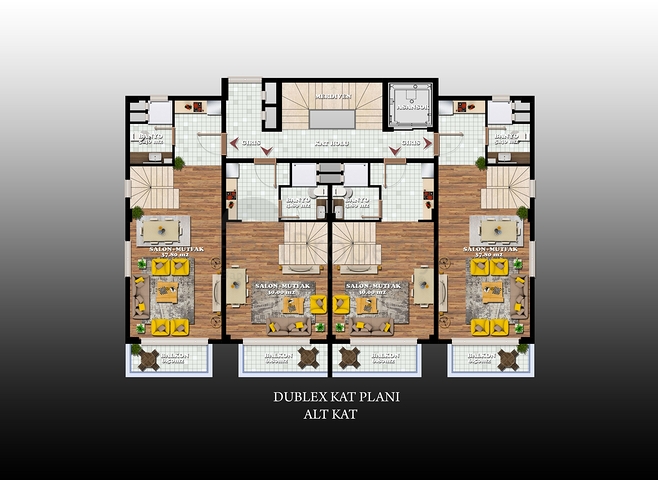 Spectacular Views - Payment plan - Under Construction - in Konakli/ Alanya  