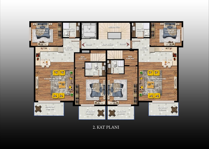 Spectacular Views - Payment plan - Under Construction - in Konakli/ Alanya  