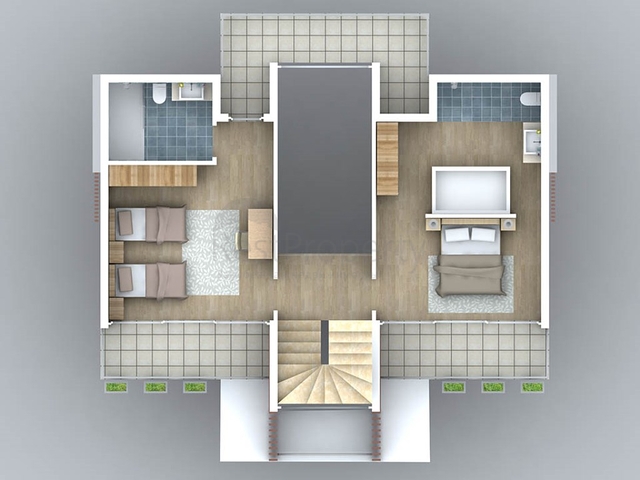 Detached villas 4 + 1 in Gecek Fethiye