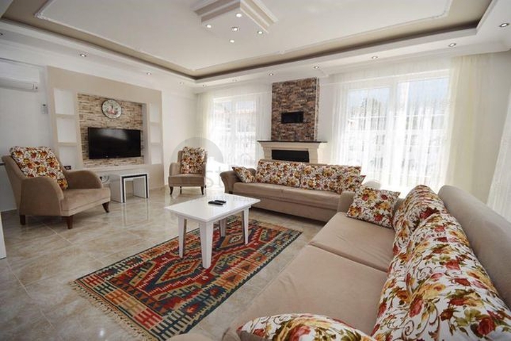 Spacious 6 + 1 villa with private pool in Fethiye