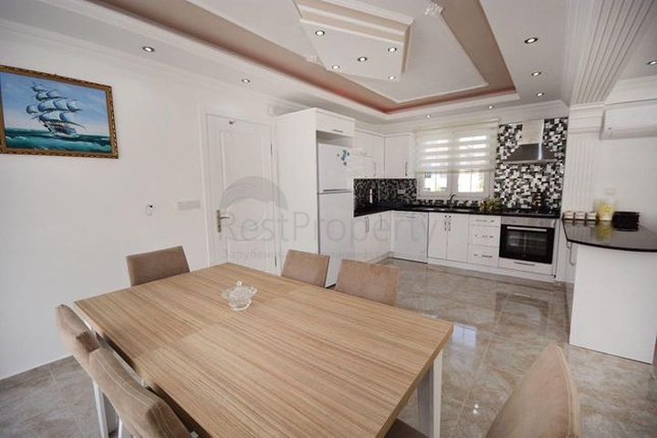 Spacious 6 + 1 villa with private pool in Fethiye