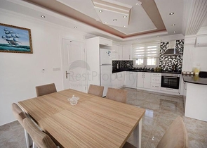 Spacious 6 + 1 villa with private pool in Fethiye