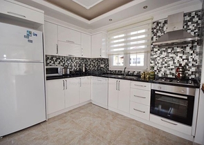 Spacious 6 + 1 villa with private pool in Fethiye