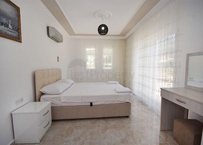 Spacious 6 + 1 villa with private pool in Fethiye