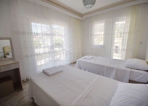 Spacious 6 + 1 villa with private pool in Fethiye