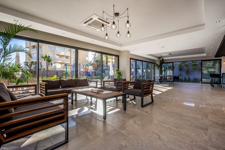 One-bedroom furnished apartment in the Cleopatra beach area