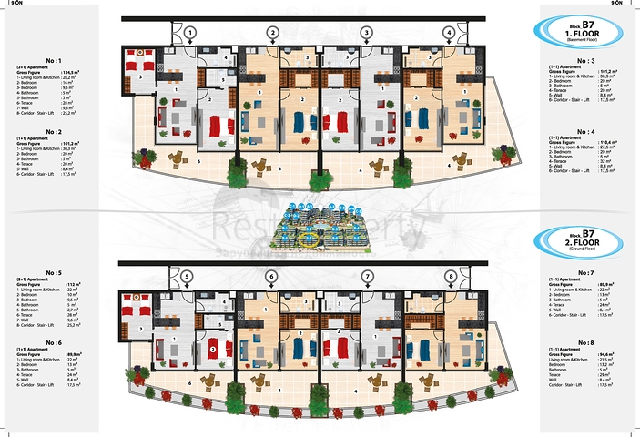 Luxury complex with a panoramic view