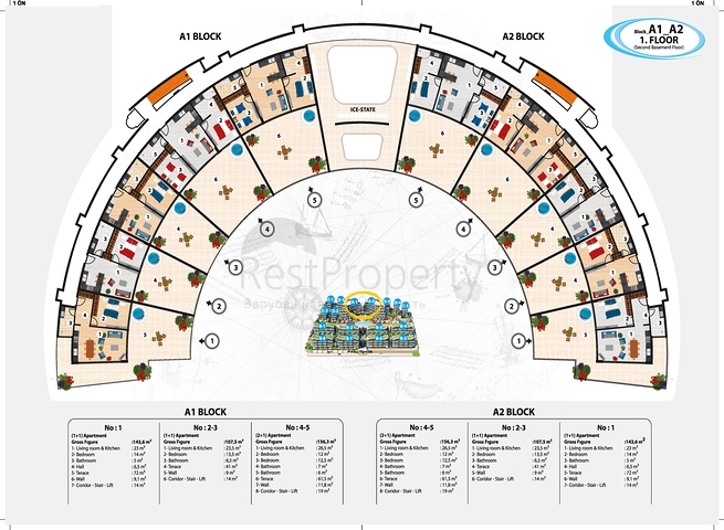Luxury complex with a panoramic view