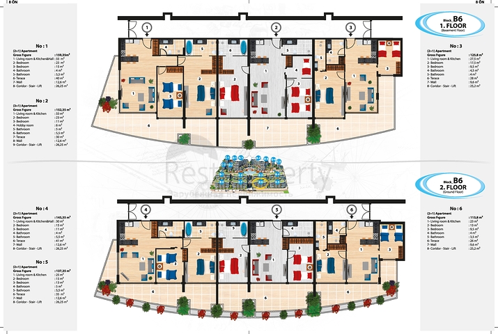 Luxury complex with a panoramic view