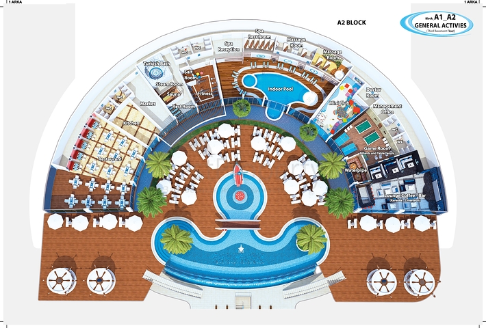 Luxury complex with a panoramic view