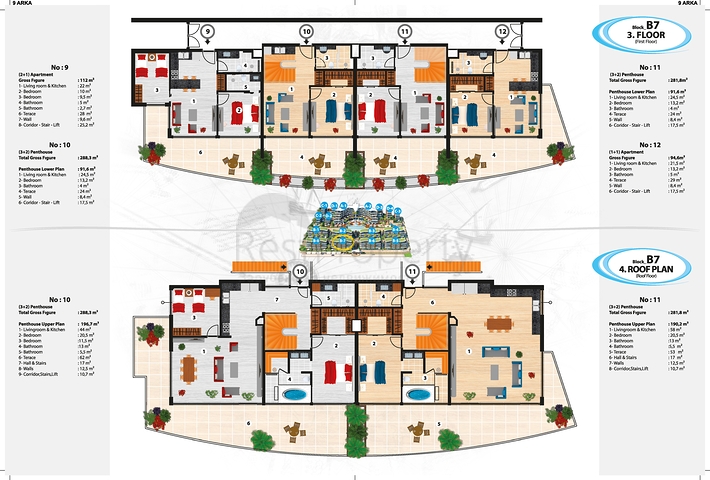 Luxury complex with a panoramic view