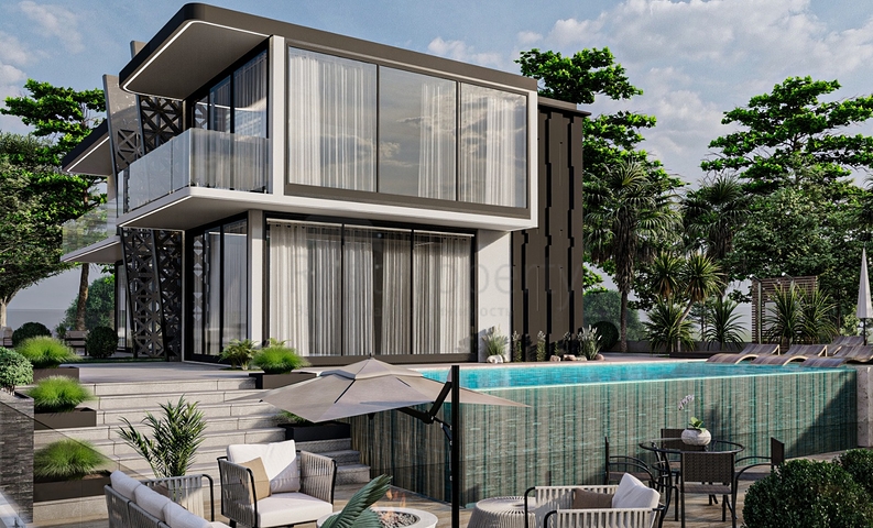 Elegant Design -New Launch - 5 bedroom Villa -In Kargicak /Alanya 