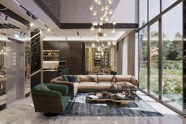 Elegant Design -New Launch - 5 bedroom Villa -In Kargicak /Alanya 