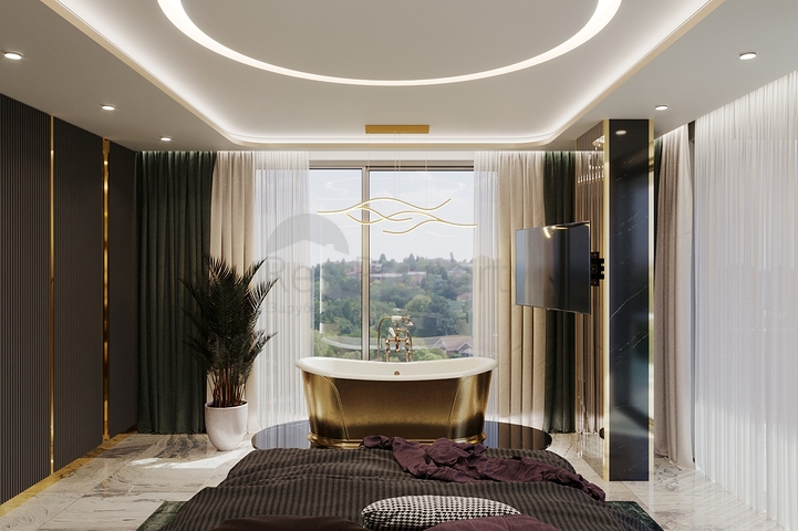 Elegant Design -New Launch - 5 bedroom Villa -In Kargicak /Alanya 