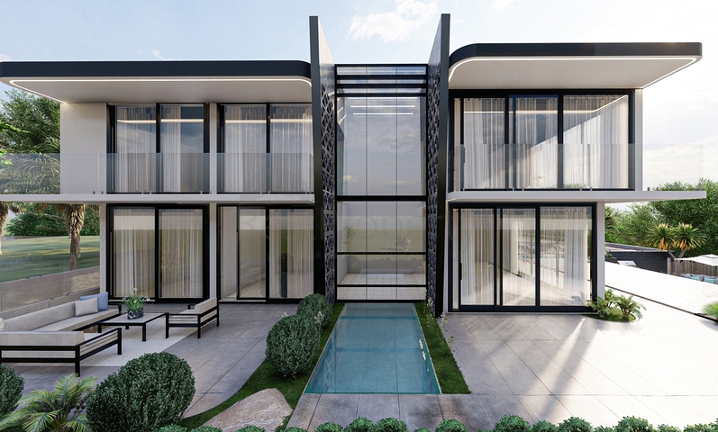 Elegant Design -New Launch - 5 bedroom Villa -In Kargicak /Alanya 