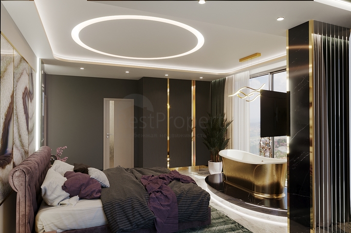 Elegant Design -New Launch - 5 bedroom Villa -In Kargicak /Alanya 