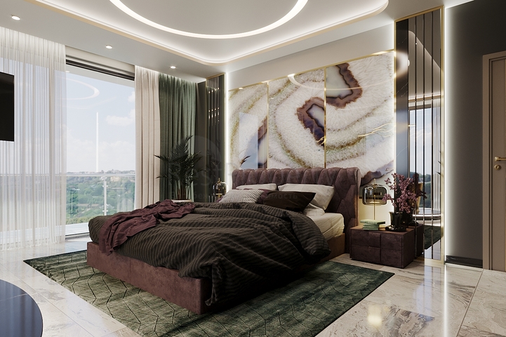 Elegant Design -New Launch - 5 bedroom Villa -In Kargicak /Alanya 