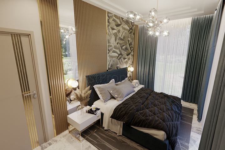 Elegant Design -New Launch - 5 bedroom Villa -In Kargicak /Alanya 