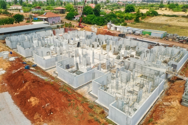 Investment project of 5 + 1 villas in the Doshemealti area of Antalya