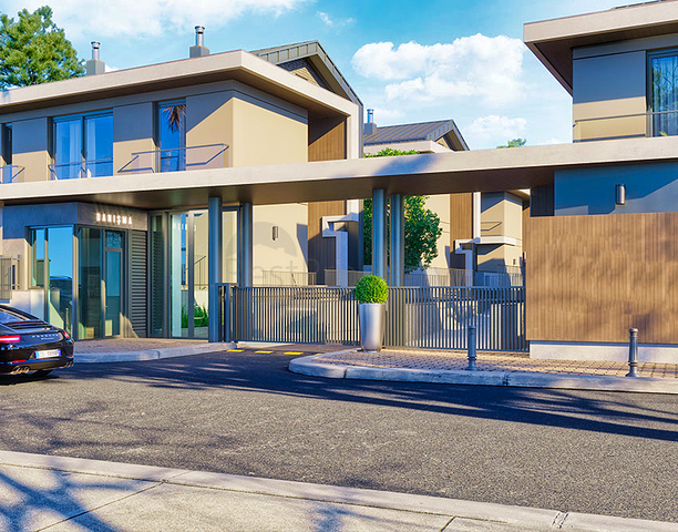 Investment project of 5 + 1 villas in the Doshemealti area of Antalya