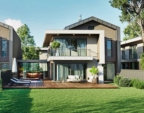 Investment project of 5 + 1 villas in the Doshemealti area of Antalya