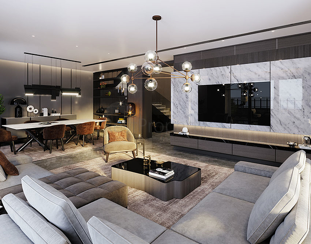 Investment project of 5 + 1 villas in the Doshemealti area of Antalya