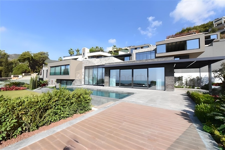 Luxury Life Style -Sea And Castle view -Modern Villas -in Alanya 