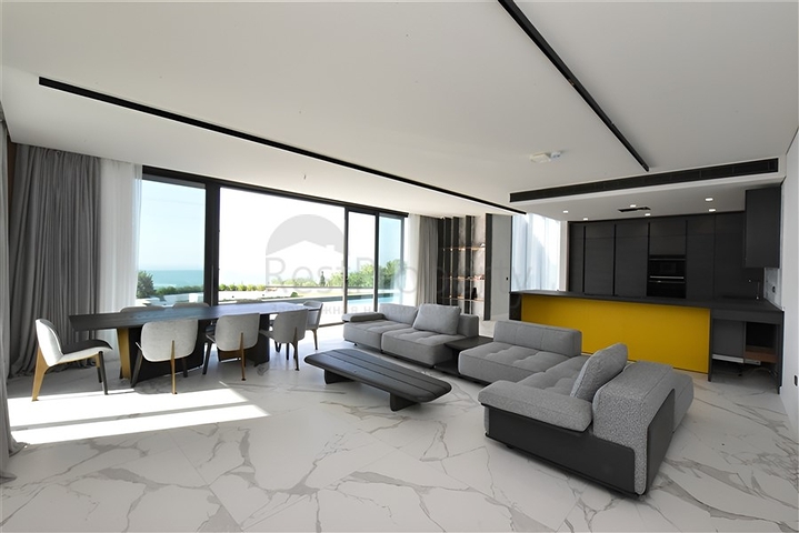 Luxury Life Style -Sea And Castle view -Modern Villas -in Alanya 