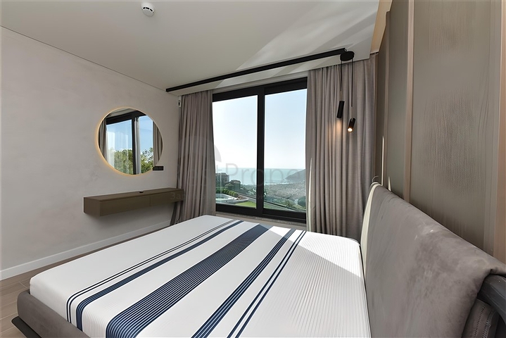 Luxury Life Style -Sea And Castle view -Modern Villas -in Alanya 