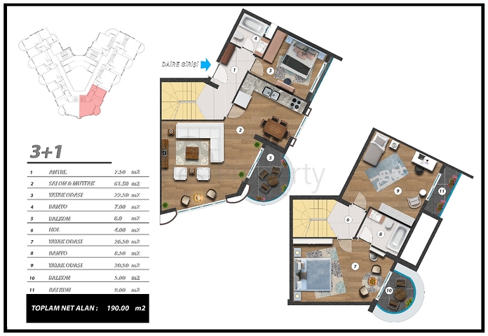 Compelling Investment  -New Modern Complex -in Mahmutlar / Alanya 