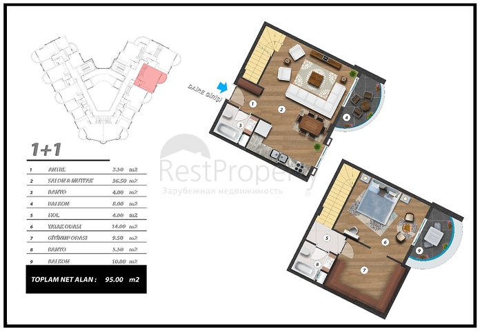 Compelling Investment  -New Modern Complex -in Mahmutlar / Alanya 