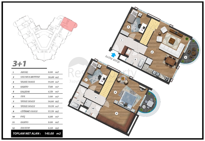 Compelling Investment  -New Modern Complex -in Mahmutlar / Alanya 