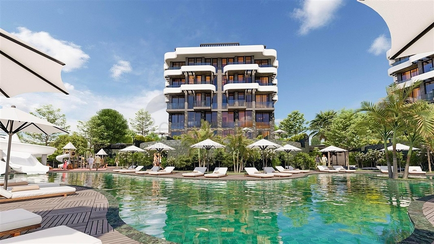 Peaceful Location - Payment plan - New Project in Kargicak / Alanya  