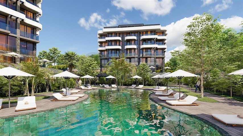 Peaceful Location - Payment plan - New Project in Kargicak / Alanya  