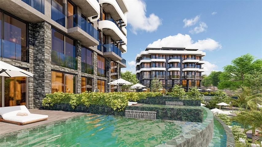 Peaceful Location - Payment plan - New Project in Kargicak / Alanya  