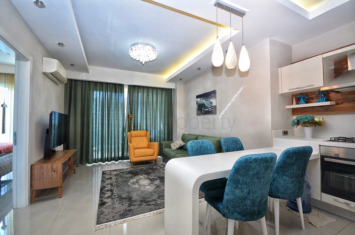 Sea View -1 bedroom apt -Well Managed Copmlex -Mahmutlar / Alanya 