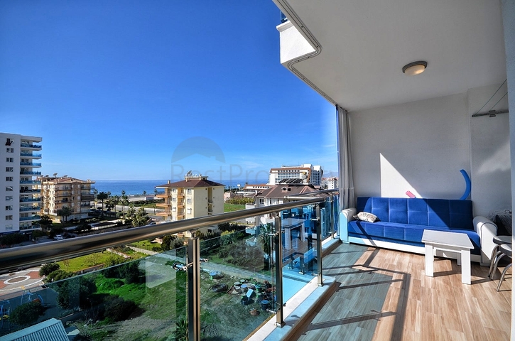Sea View -1 bedroom apt -Well Managed Copmlex -Mahmutlar / Alanya 