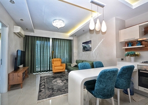 Sea View -1 bedroom apt -Well Managed Copmlex -Mahmutlar / Alanya 