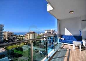 Sea View -1 bedroom apt -Well Managed Copmlex -Mahmutlar / Alanya 