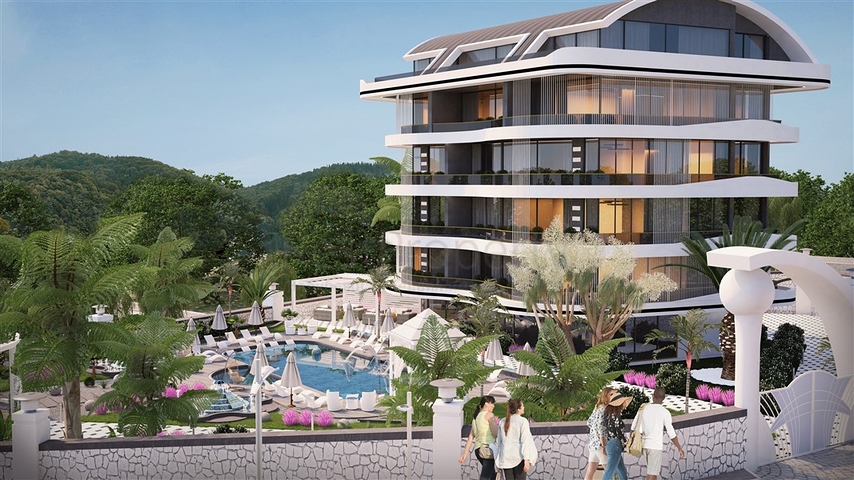 Luxury Life style - New Project - in Kargicak / Alanya 