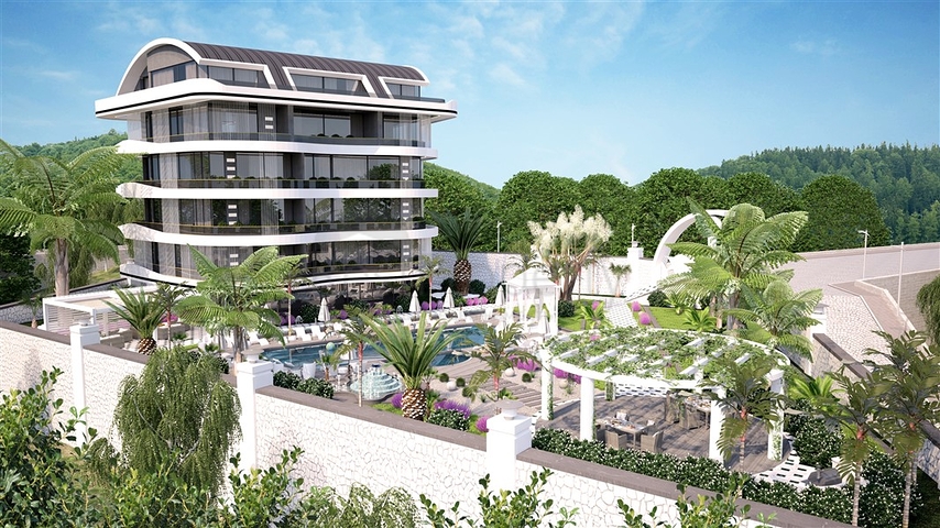 Luxury Life style - New Project - in Kargicak / Alanya 