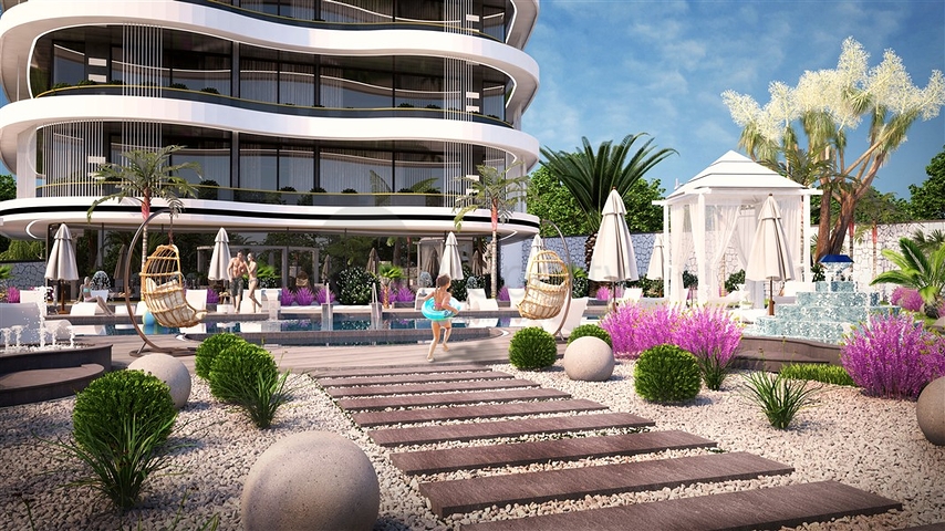 Luxury Life style - New Project - in Kargicak / Alanya 