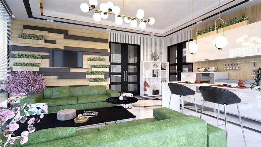 Luxury Life style - New Project - in Kargicak / Alanya 