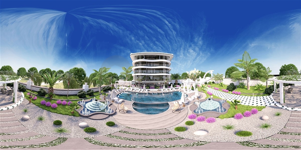 Luxury Life style - New Project - in Kargicak / Alanya 