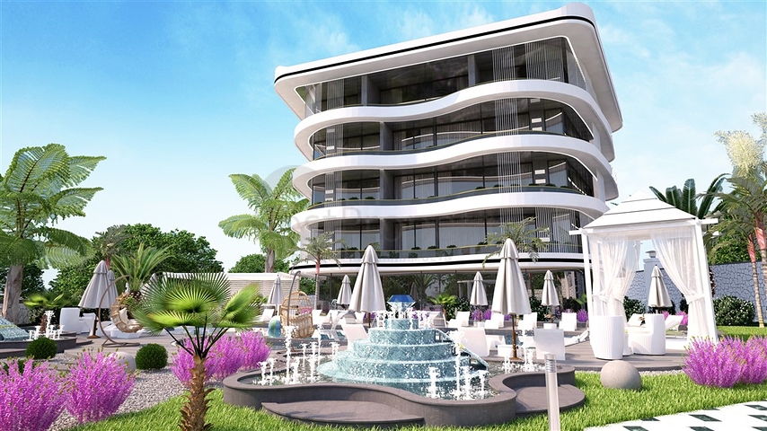 Luxury Life style - New Project - in Kargicak / Alanya 