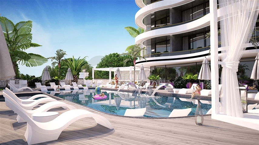 Luxury Life style - New Project - in Kargicak / Alanya 